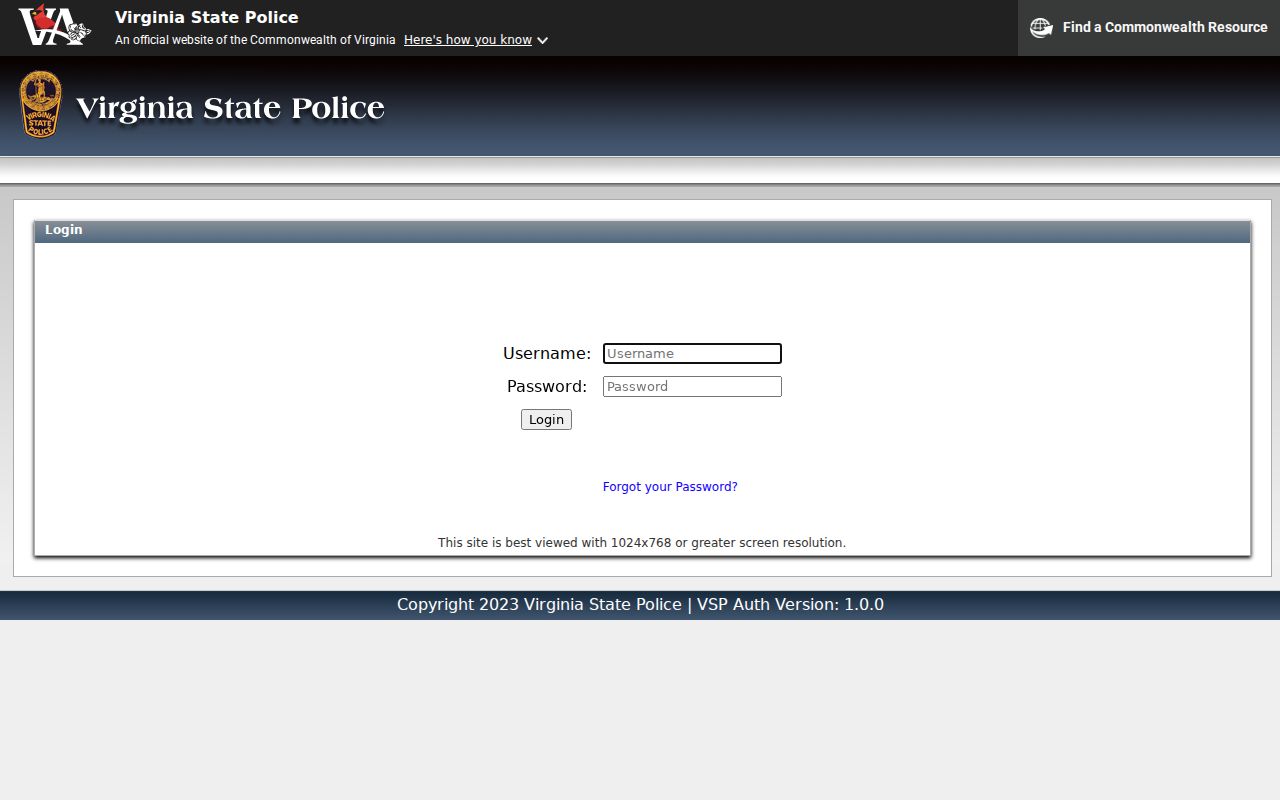 Caroline County criminal history SP-167 form generator